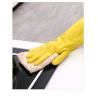 Buy cheap Flocked Lining House Cleaning Gloves 32CM Latex Yellow Gloves from wholesalers