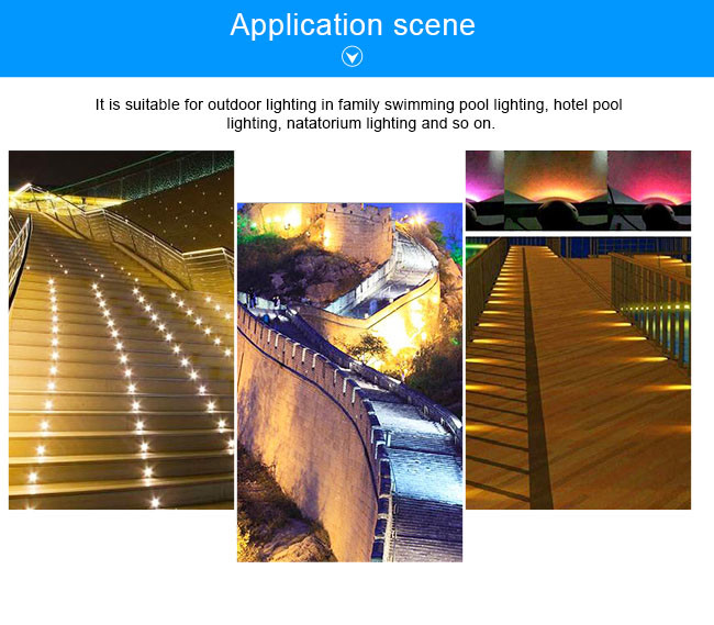 CREE / EDISON Source Led Swimming Pool Lights Inground IP68 Waterproof 6 Watt