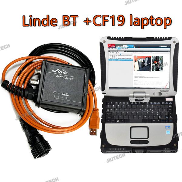 Buy cheap CF19 Laptop For LINDE BT CanBox 3903605141 Pathfinder LINDE Forklift Linde CanBox BT USB Truck Diagnostic Tool from wholesalers