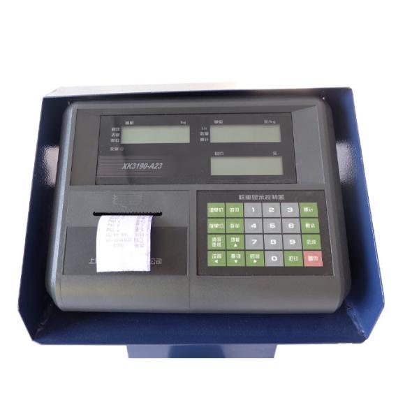 Quality LED 2 Ton Hand Pallet Jack With Weight Scale Hydraulic Pump for sale