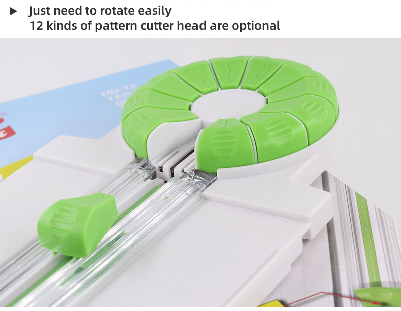 Good 463*165*33mm ABS Multifunction Paper Cutter DIY Craft Safety Circle Paper Trimmer