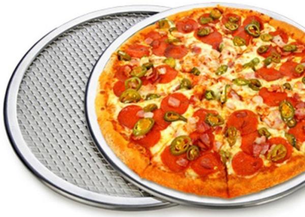 Buy cheap Food Grade 40cm​ Pizza Baking Tools Aluminum Pizza Pan 16 Inch from wholesalers