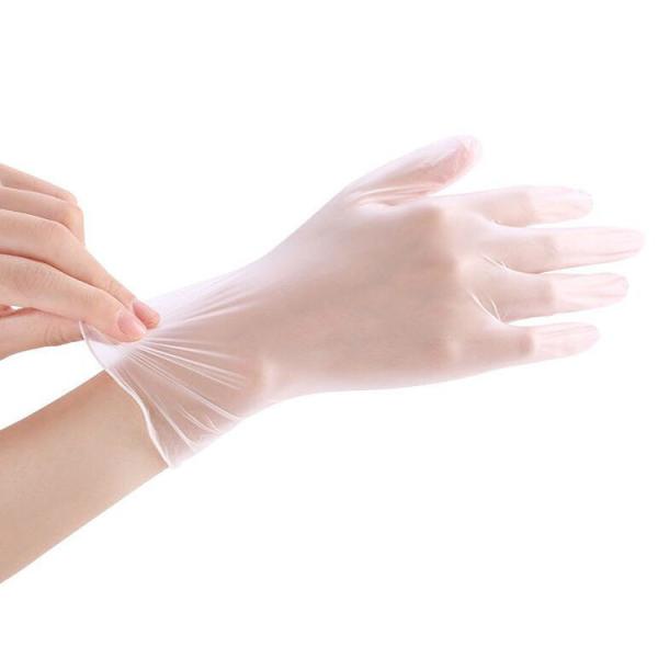 Buy cheap Non Sterile Disposable PVC Gloves , Clear Medical Examination Gloves from wholesalers