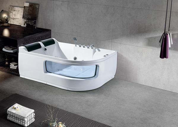 Buy cheap Massage Bathroom Jacuzzi Tub , 2 Seats Whirlpool Acrylic Bathtub from wholesalers
