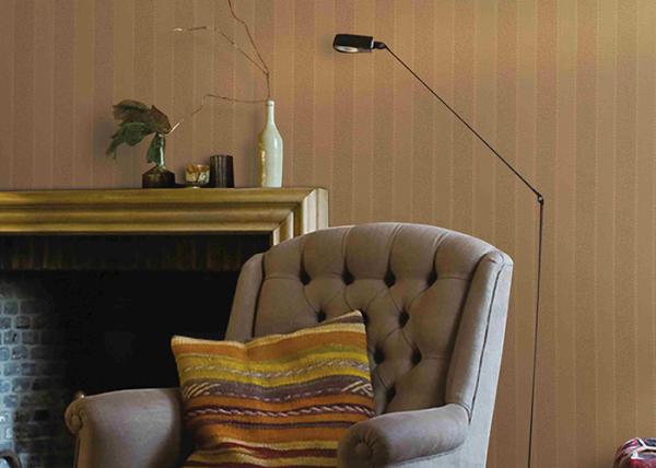 Buy cheap Durable Striped PVC Waterproof Contemporary Wall Coverings 0.53*10M from wholesalers