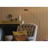 Buy cheap Durable Striped PVC Waterproof Contemporary Wall Coverings 0.53*10M from wholesalers