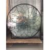 Buy cheap Circular Beveled Antique Leaded Beveled Glass Windows with Patina caming from wholesalers