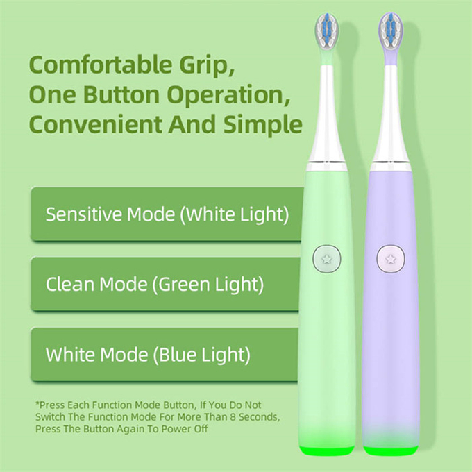 Silicone Head Long Standby Kids Electric Toothbrush Childrens Rechargeable Toothbrush