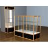 Buy cheap Fashion Metal Jewellery Display Cabinet , Durable MQ-030 Tall Glass Display Cabinet from wholesalers