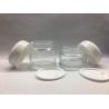 Buy cheap Glass Cream Skincare 50g 70g Cosmetic Jar Packaging OEM Round Top Cap High-end OEM glass product from wholesalers