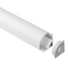 Buy cheap Small Quadrant Corner Profile LED Light 2m 4m Length 90 Degree 16*16mm from wholesalers