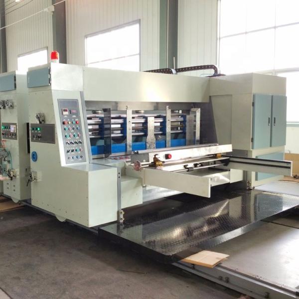 Quality Lead Edge Feeder Corrugated Box Printing Machine 80-140 Pcs/Min Printing Speed for sale