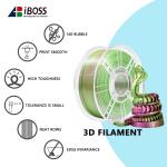 PLA Silk Dual Color PLA Plus Silk Red Green 3D Printer Filament