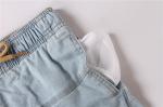Light Blue Junior Kids Denim Shorts 95% Cotton 5% Spandex