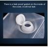 Buy cheap Translucent Foldable Collapsible Drinking Water Carrier Square 5/10/15/20L for Hiking from wholesalers