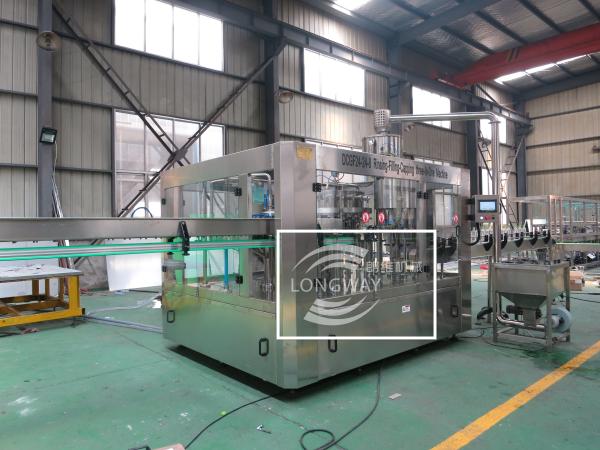 100% Factory for sale Siemens touch screen Control Carbonated PET bottle Filling