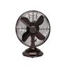 Buy cheap 12 Inch 3 Speed Oscillating Retro Table Fan Air Circulator Brushed Copper from wholesalers
