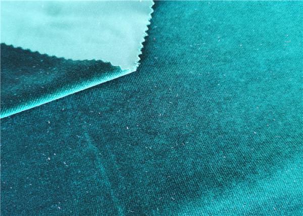Buy cheap Polyester Spandex Plain Dye Shiny Velvet Fabric For Home Textile from wholesalers