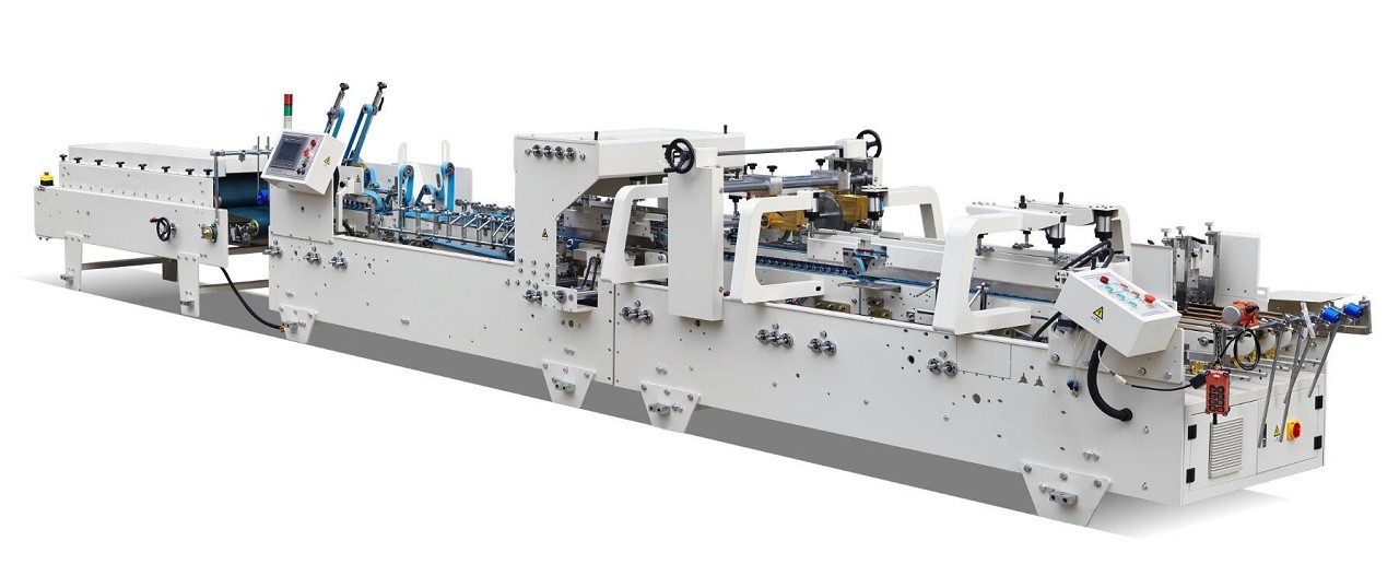 Non-standard Carton Box Folding Gluing Machine, Corrugated Carton or Cardboard Box