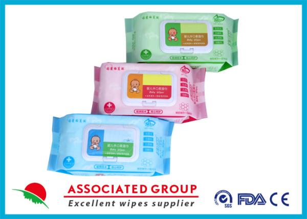 Buy cheap Various Packages Baby Wet Wipes Plain Spunlace Nonwoven Bulk Alcohol Free from wholesalers