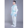 Buy cheap 65GSM Non Woven Disposable Coverall With Zipper Front from wholesalers