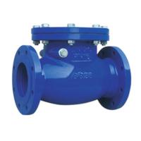 Buy cheap DIN GG25 Grey Iron Flanged Swing Check Valve PN16 Medium Water Pressure product