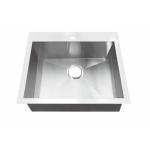 25 X 22 10 Inch Deep Stainless Steel Kitchen Sink Topmount
