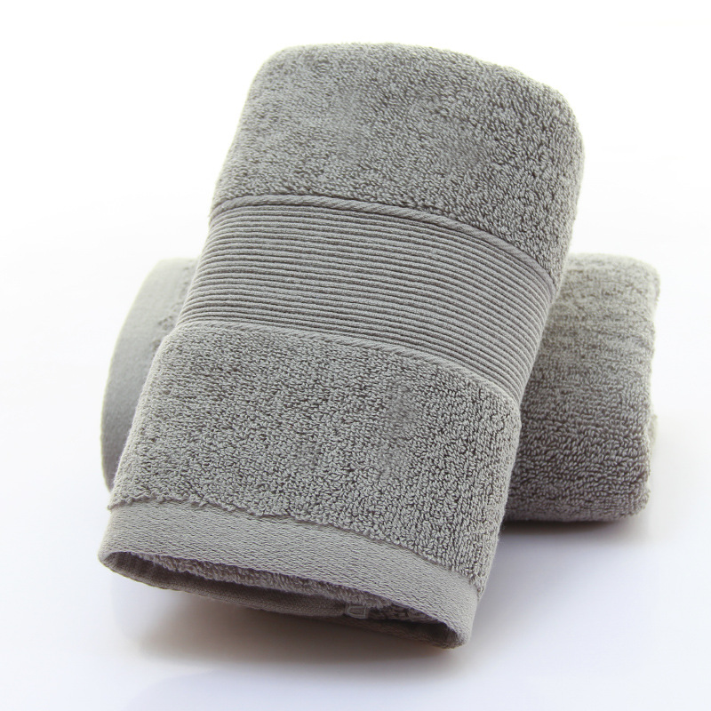 Home Hotel Spa Ect 35*35cm Embroidered LOGO Cotton Towel White All-cotton Absorbent