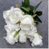 Buy cheap 7 Heads Zixia Fairy Simulation Decorative Flowers Wedding Bouquets Indoor Dried Flower Artificial Silk Rose from wholesalers
