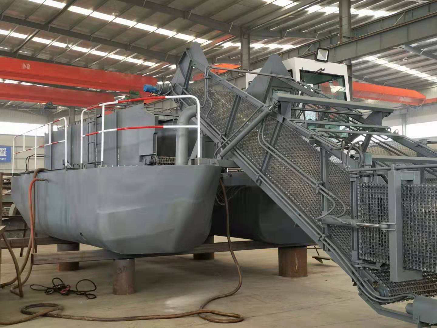 Hot sale Brand new KEDA New river trash skimmer vessel/Lake Weed Harvester