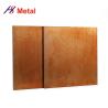 Buy cheap 0.4mm tungsten copper plate custom made pure tungsten sheet plate from wholesalers