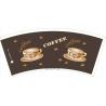 Buy cheap 145gsm 160gsm PE Coated Paper Cup Fan Recyclable Customized Logo from wholesalers