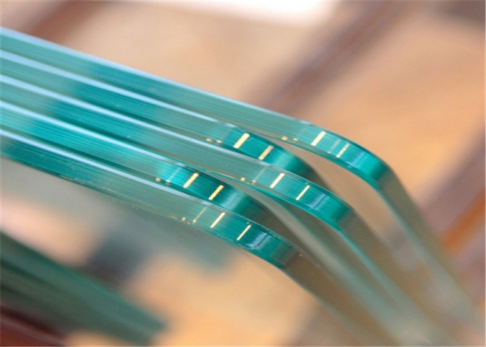 3 mm - 19mm Thickness Tempered Safety Glass For Curtain Wall / Pool Fence