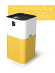 550m3/h 61dB Home HEPA Air Purifier 60W Air Humidifier Negative Ion