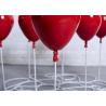 Buy cheap Home Decoration Fiberglass Furniture Red Color Fiberglass Balloon Standing Table from wholesalers