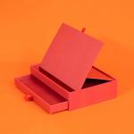 Corrugated Color Drawer Kraft Paper Laminated Gift Box White Cardboard Airplane