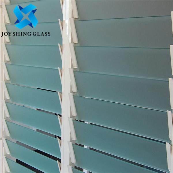 Buy cheap Clear Tempered Louvre Window Glass Blades 4mm 5mm 6mm Thickness from wholesalers
