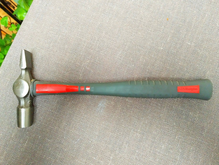 Cross Pein Hammer(XL-0177) polishing surface, TPR handle, durable and good price hand tools