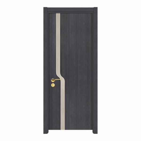 Buy cheap Waterproof Prehung Solid Wood Interior Doors 90mm PU Painting from wholesalers