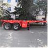 Buy cheap Skeleton Semi 2 Axle 20Ft Container Chassis Trailer from wholesalers