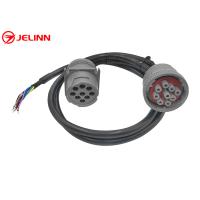 Buy cheap CAT 9 Pin Male Female to Open End Pigtail Splitter Y Cable for Caterpillar product