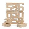 Buy cheap Jenga Games Wooden Building Blocks Toy Number Montessori from wholesalers