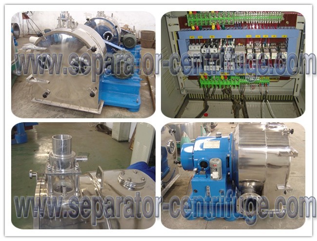 Screw Discharge PWC Chemical Centrifuge Worm Centrifuge for Fumaric Acid