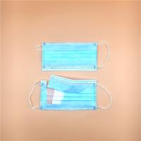 Buy cheap Adult Size 3 Ply Anti Dust Surgical Disposable Mask Skin Friendly Waterproof product