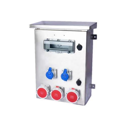 Buy cheap 16A 400V IP65 Temporary Power Boxes Metal Material IEC Standard from wholesalers