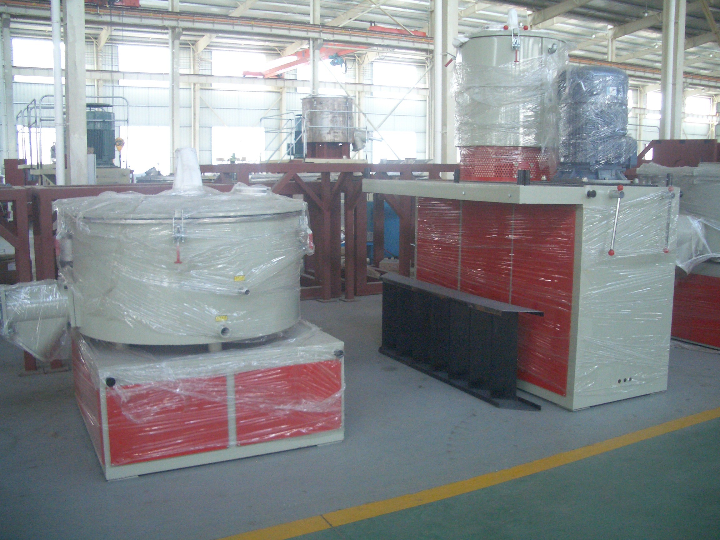 Color Blending PVC WPC Plastic Powder Turbo Mixer