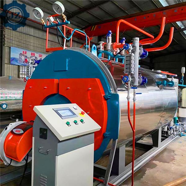 Automatic 1 to 20 ton Natural Gas LPG Diesel Oil Fired Industrial Steam Boiler