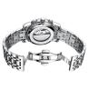 Buy cheap WINNER Brand Luxury Men Mechanical Watch Golden Stainless Steel Strap Skeleton Dial Luminous Skull Design Wrist Watch from wholesalers