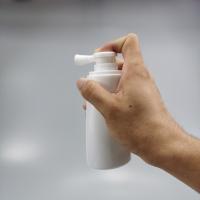 Buy cheap 150ml PET Barber Hair Salon Dry Shampoo Talcum Pump for Edible Cake Glitter Dust product