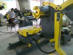 Metal Roofing Leveling Decoiler Straightener Feeder Machine , High Speed NC